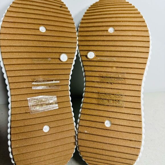 Bamboo REMI-01 Women Stiching Rhinestone Lace-Up Sneakers Size 8 - Picture 7 of 8